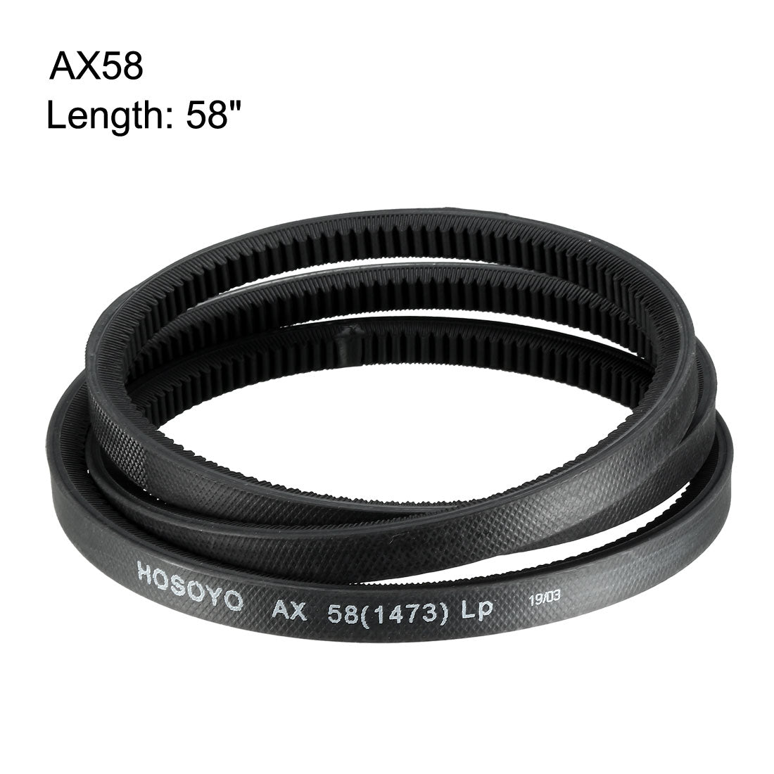 Harfington Drive V-Belt Inch Length Industrial Power Rubber Transmission Belt