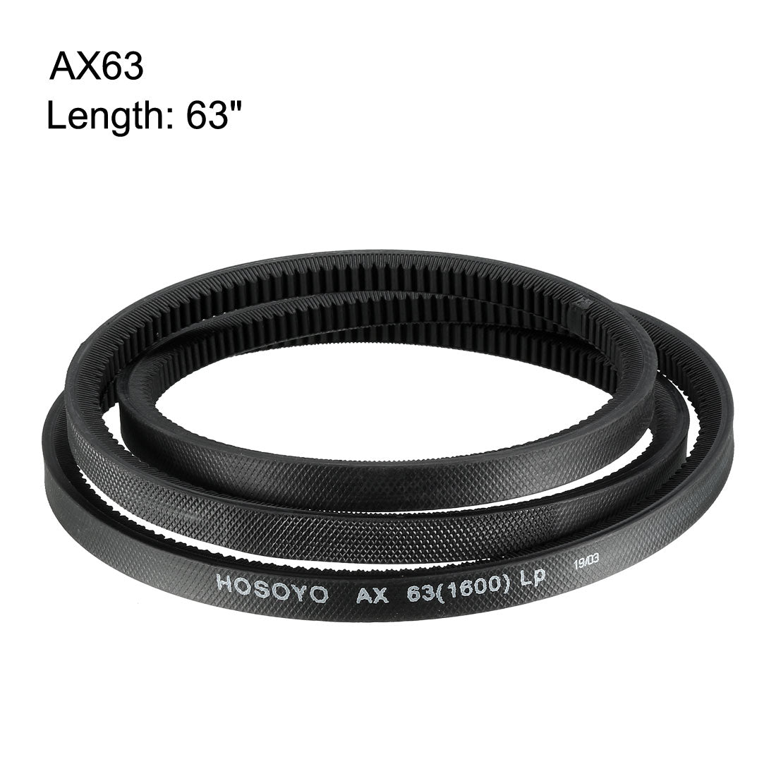 Harfington Drive V-Belt Inch Length Industrial Power Rubber Transmission Belt