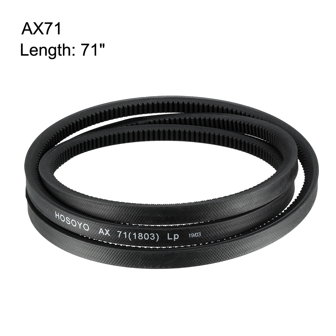 Harfington Drive V-Belt Inch Length Industrial Power Rubber Transmission Belt