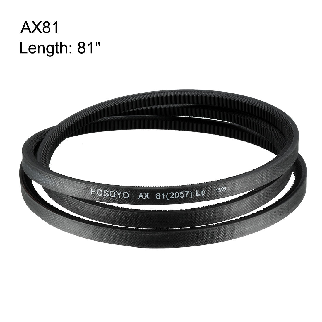 Harfington Drive V-Belt Inch Length Industrial Power Rubber Transmission Belt