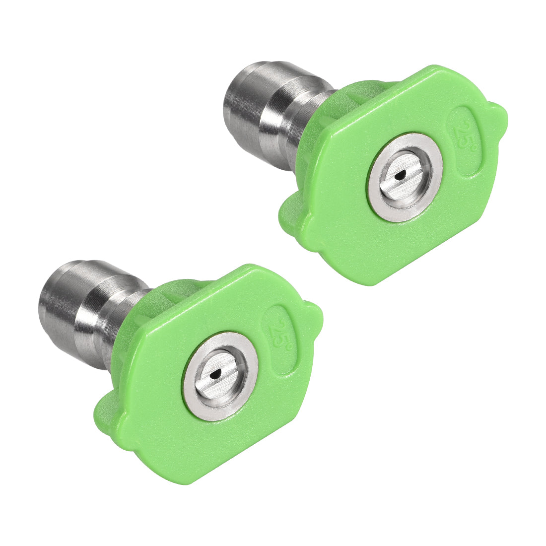 Harfington Pressure Washer Spray Nozzle Tips, 1/4" Stainless Steel, 2 Pcs