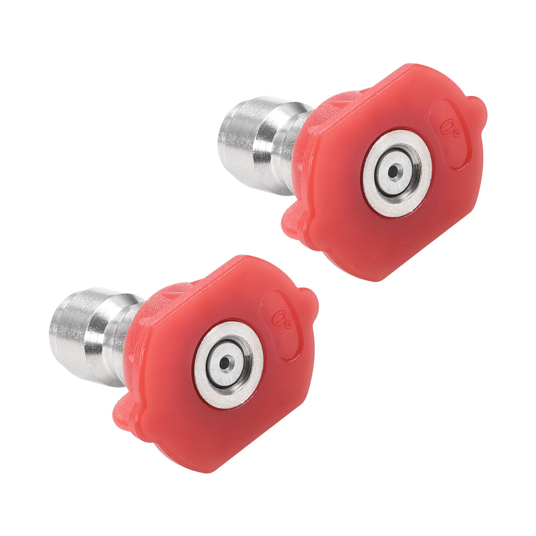 Harfington Pressure Washer Spray Nozzle Tips, 1/4" Stainless Steel, 2 Pcs