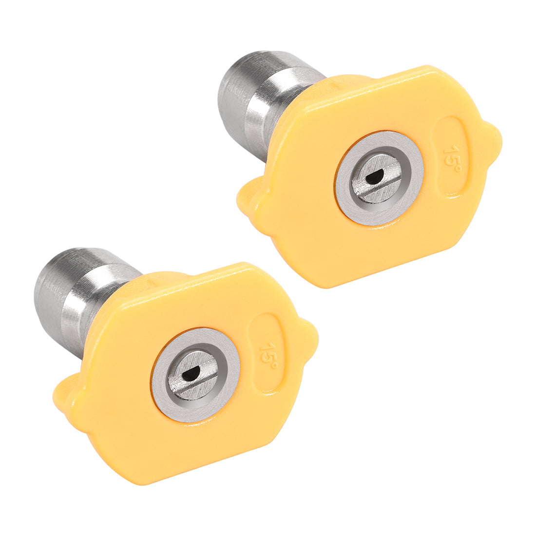 Harfington Pressure Washer Spray Nozzle Tips, 1/4" Stainless Steel, 2 Pcs