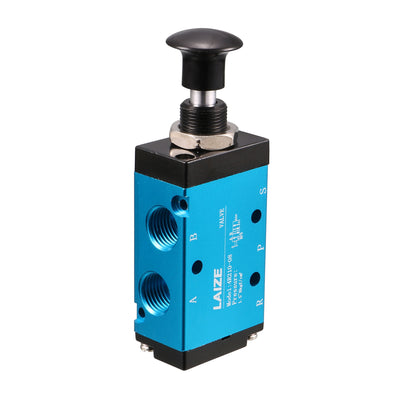 Harfington G1/4 Aluminum Alloy Manual Controlled Hand Valve