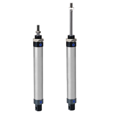 Harfington Pneumatic Air Cylinder 16mm Bore M5,Single Rod Double Action