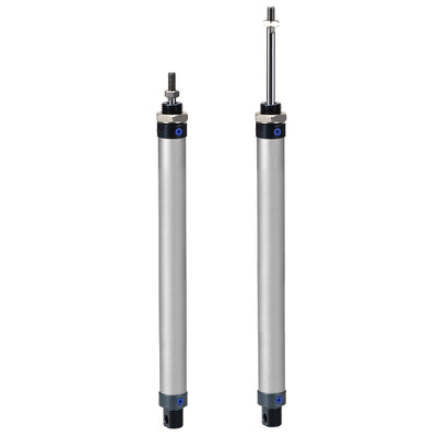 Harfington Pneumatic Air Cylinder 16mm Bore M5,Single Rod Double Action