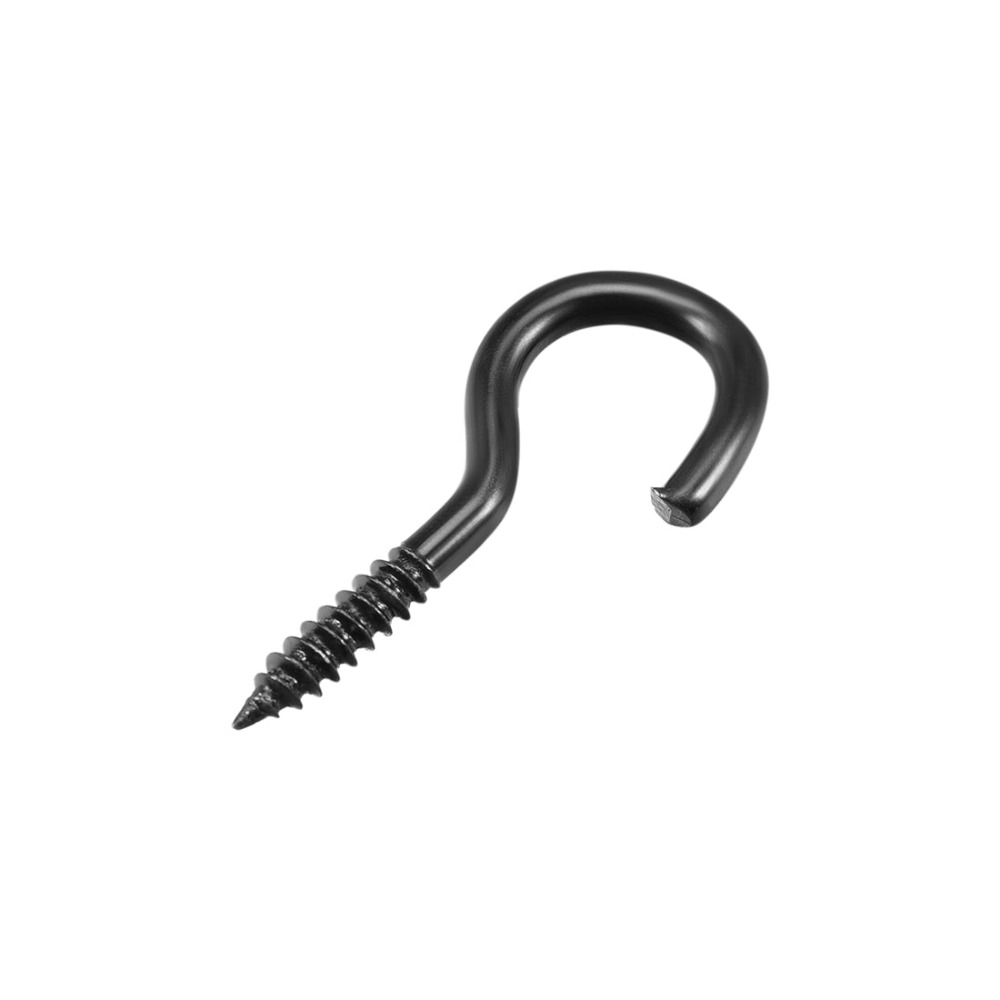 Harfington Screw Eye Hooks Self Tapping Screws Screw-in Hanger Eye-Shape  Hooks 40pcs