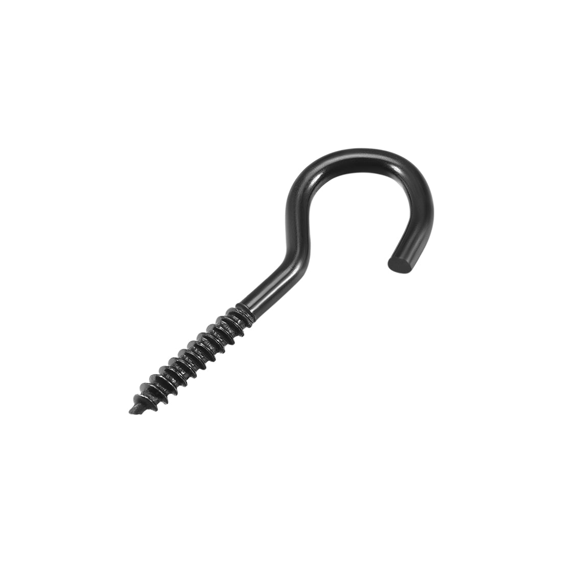 Harfington Screw Eye Hooks Self Tapping Screws Screw-in Hanger Eye-Shape  Hook, 30pcs