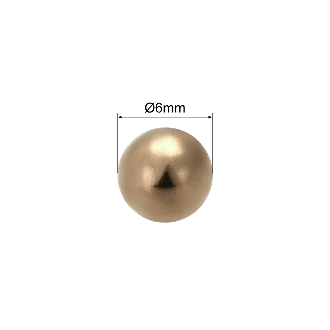 Harfington Bearing Balls Metric Brass Precision Ball