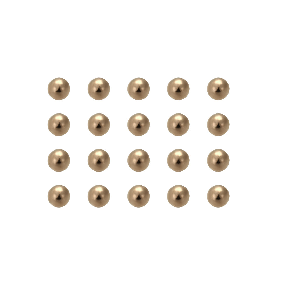 Harfington Bearing Balls Metric Brass Precision Ball