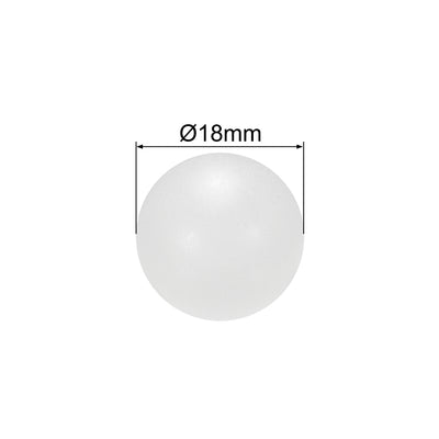 Harfington 18mm PP Solid Plastic Balls, Precision Bearing Ball 10pcs