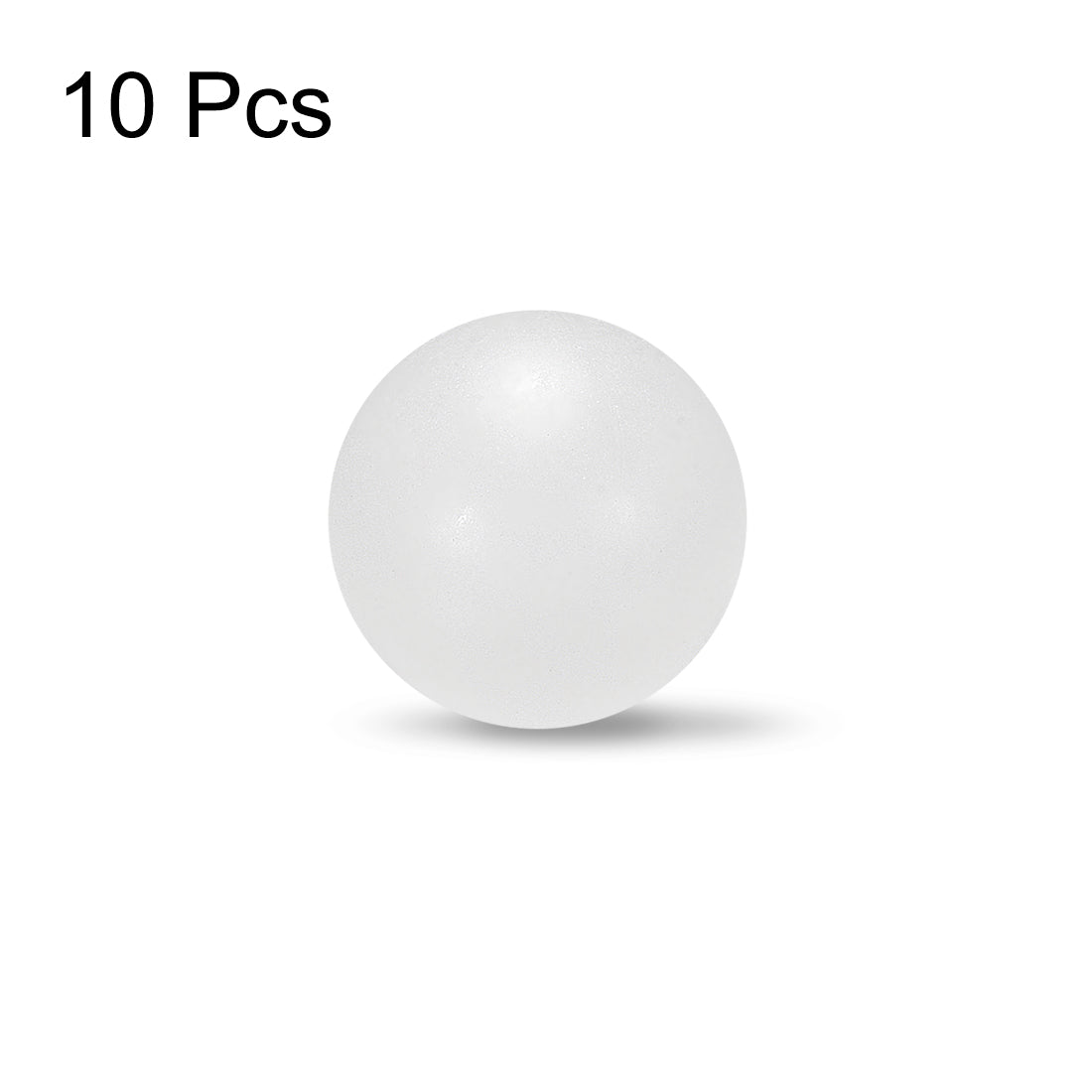 Harfington 18mm PP Solid Plastic Balls, Precision Bearing Ball 10pcs