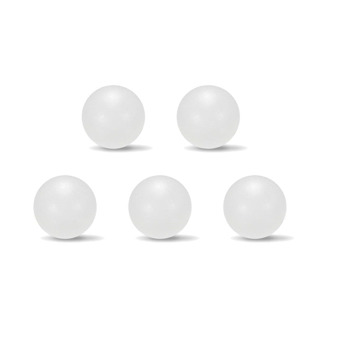 Harfington 18mm PP Solid Plastic Balls, Precision Bearing Ball 10pcs