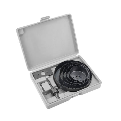Harfington Wood PVC Wall Cr-V Steel Drill Bit Hole Saw Kit Sets