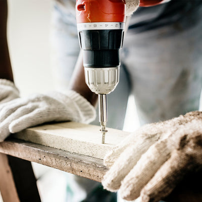 Harfington Center Drill Bit Set 5/64 7/64 9/64 11/64 Inch Self Centering Hinge Tapper Core Hole Puncher Tool for Cabinet Door Window, Hex Shank HSS 5in1 Set