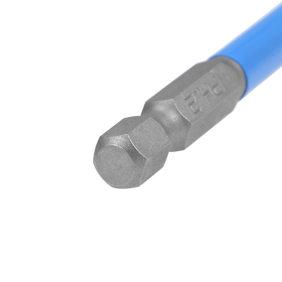 Harfington 1/4-Inch Hex Shank Magnetic Phillips Cross Screwdriver Bit, 127mm Length 6PH2 Insulation S2 Non-Slip Screwdriver Bits 5pcs