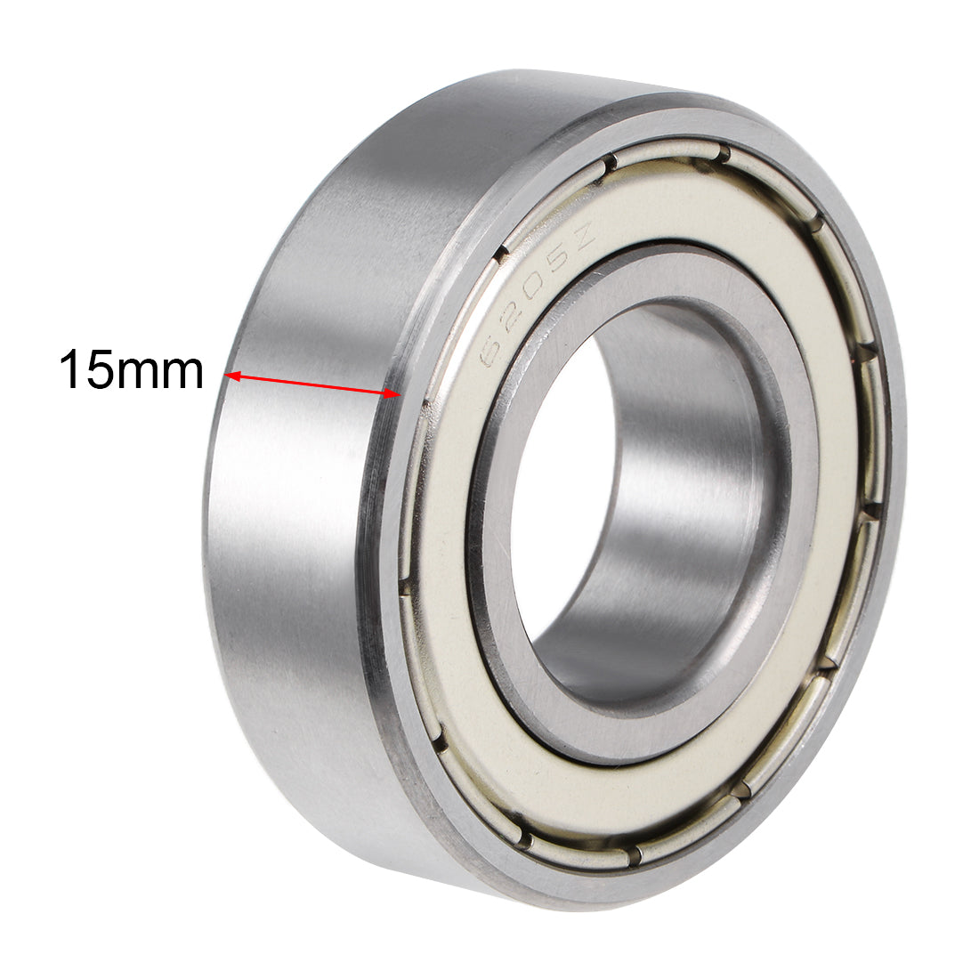 Harfington Deep Groove Ball Bearings Metric Double Shielded Chrome Steel ABEC3 Z1