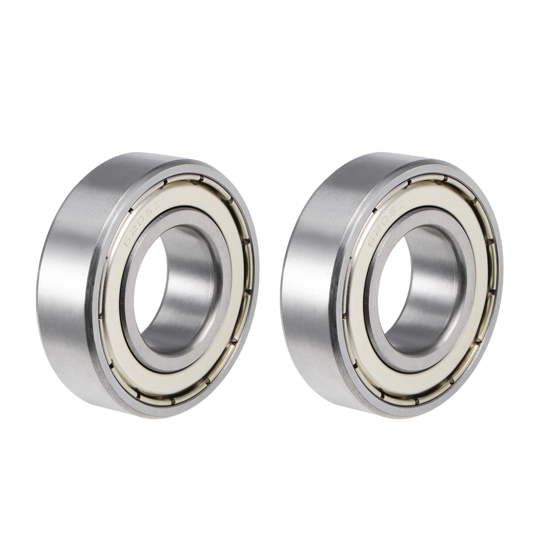 Harfington Deep Groove Ball Bearings Metric Double Shielded Chrome Steel ABEC3 Z1