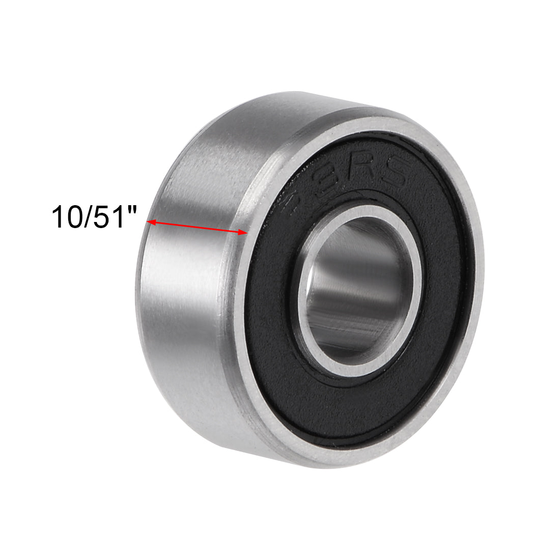 uxcell Uxcell Deep Groove Ball Bearing Double Sealed ABEC-3 Bearings