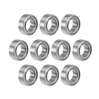 Harfington Deep Groove Ball Bearings Metric Double Shield Chrome Steel ABEC-3 Z1