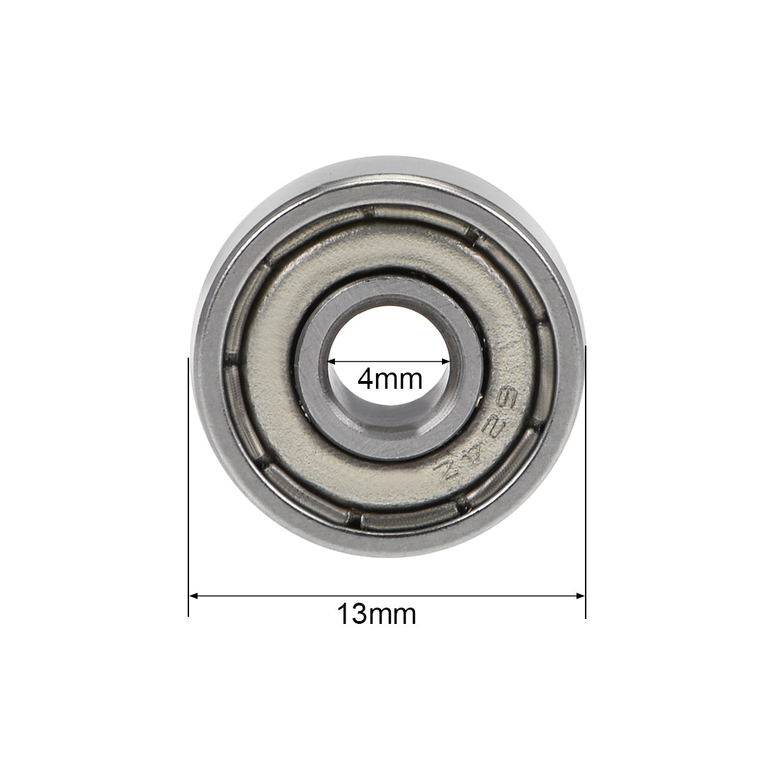 Harfington Deep Groove Ball Bearings Metric Double Shielded Chrome Steel ABEC3 Z1