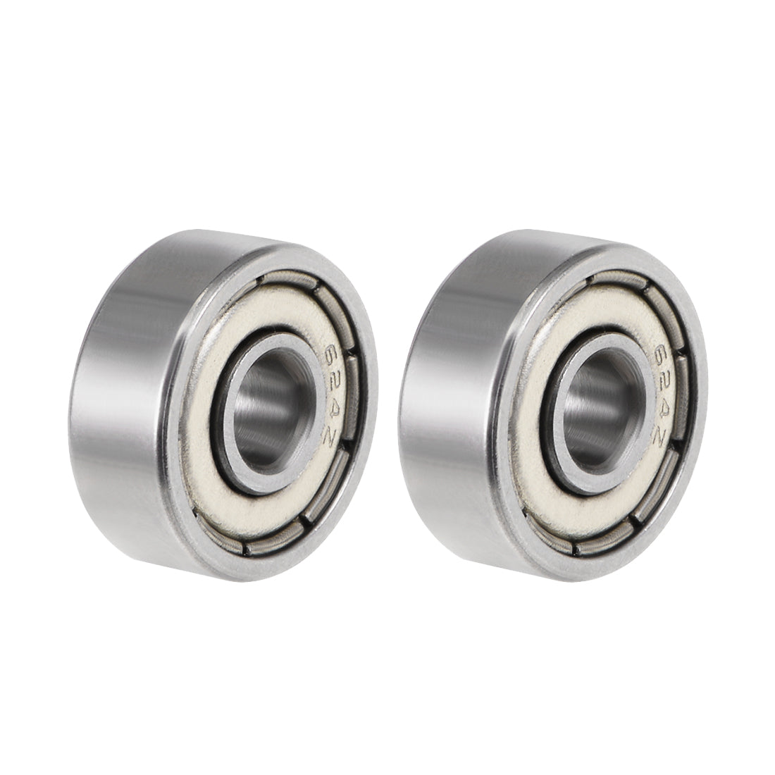 Harfington Deep Groove Ball Bearings Metric Double Shielded Chrome Steel ABEC3 Z1
