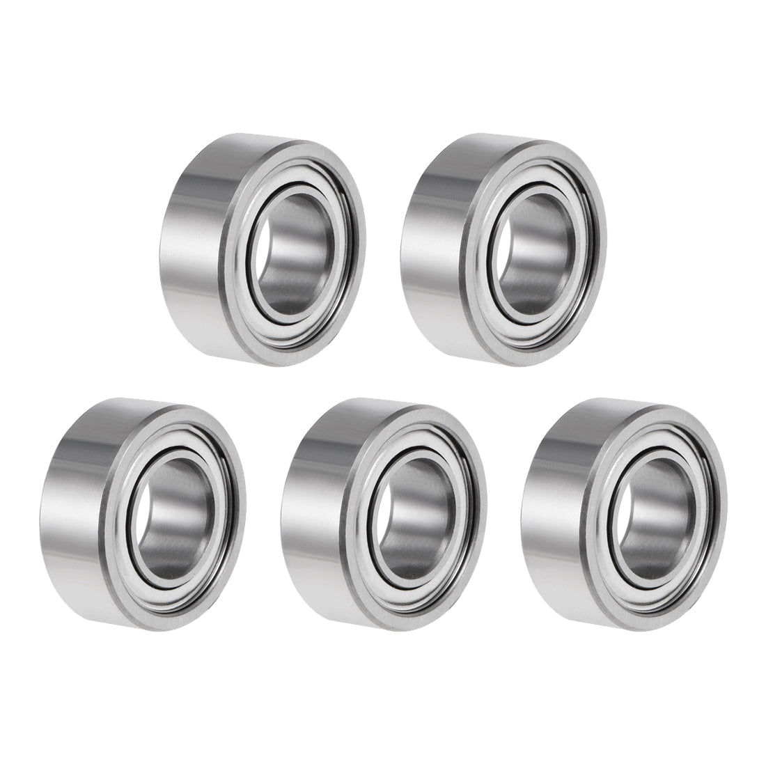 Harfington Deep Groove Ball Bearings Inch Double Shielded Chrome Steel ABEC-3 Z1