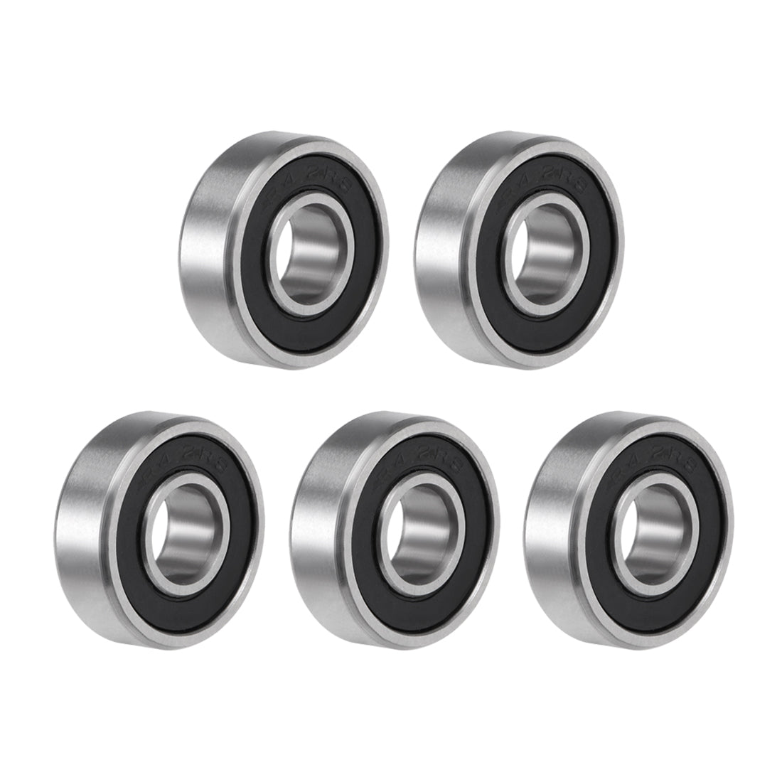 uxcell Uxcell Deep Groove Ball Bearing Double Sealed ABEC-3 Bearings