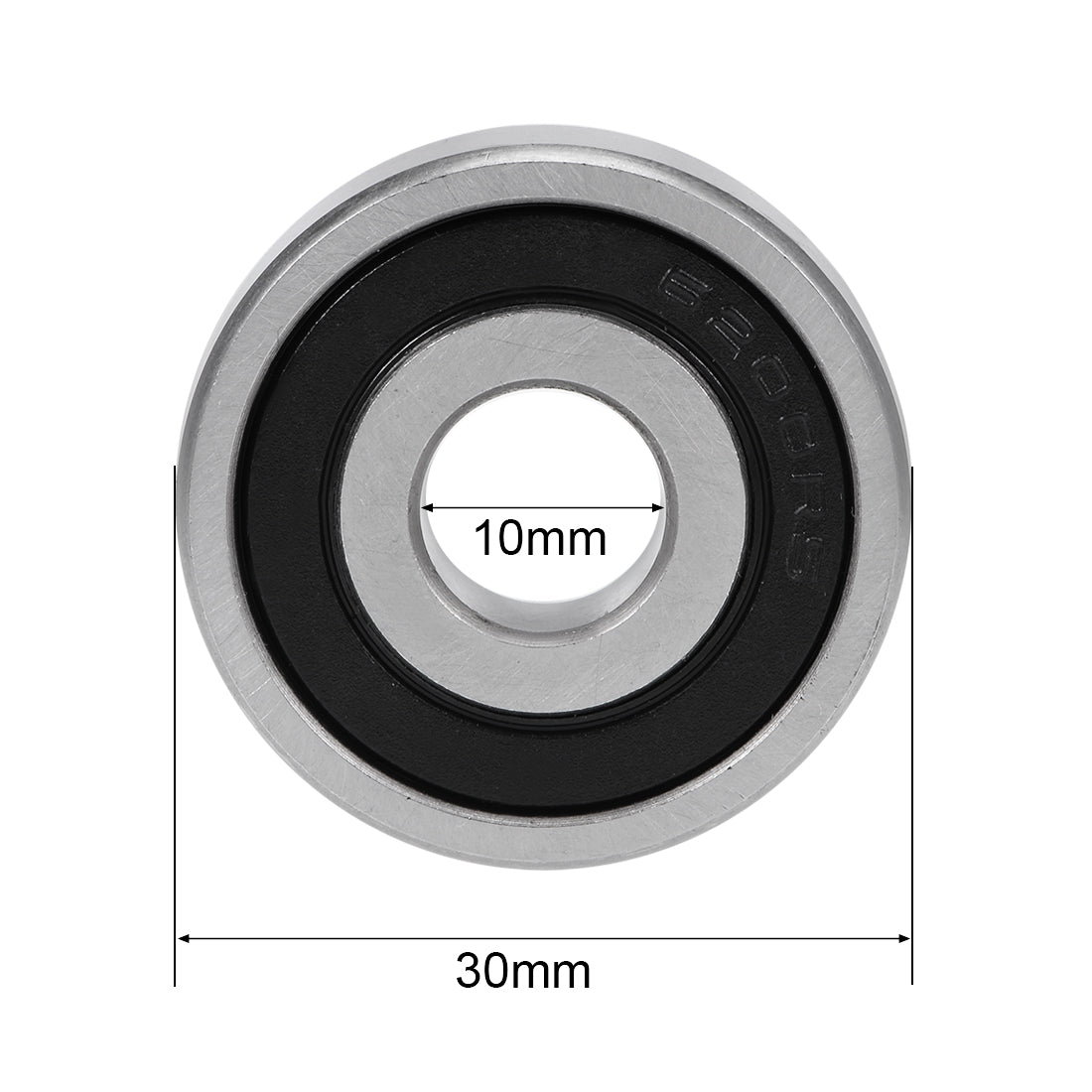 uxcell Uxcell Deep Groove Ball Bearings Metric Double Sealed Chrome Steel ABEC3 Z1