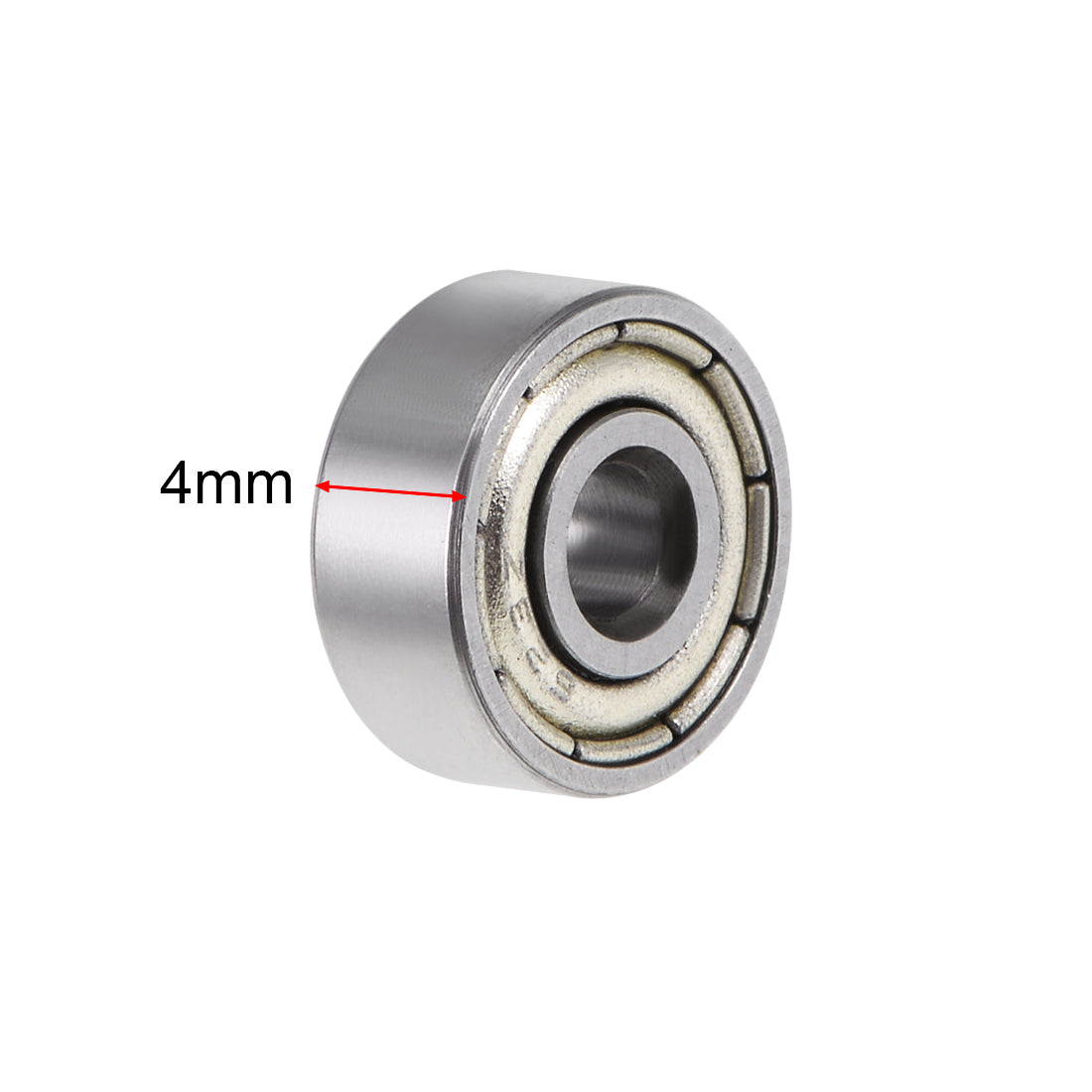 Harfington Deep Groove Ball Bearings Metric Double Shielded Chrome Steel ABEC3 Z1 Level