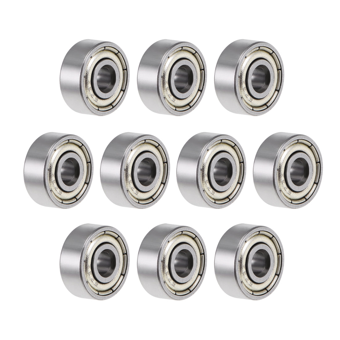 uxcell Uxcell Deep Groove Ball Bearing Double Shielded ABEC-3 Bearings