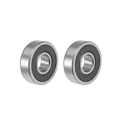 Harfington Uxcell Deep Groove Ball Bearing Double Sealed P6 Z1 Bearings