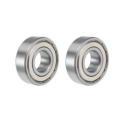 Harfington Deep Groove Ball Bearings Metric Double Shielded Chrome Steel ABEC3 Z1