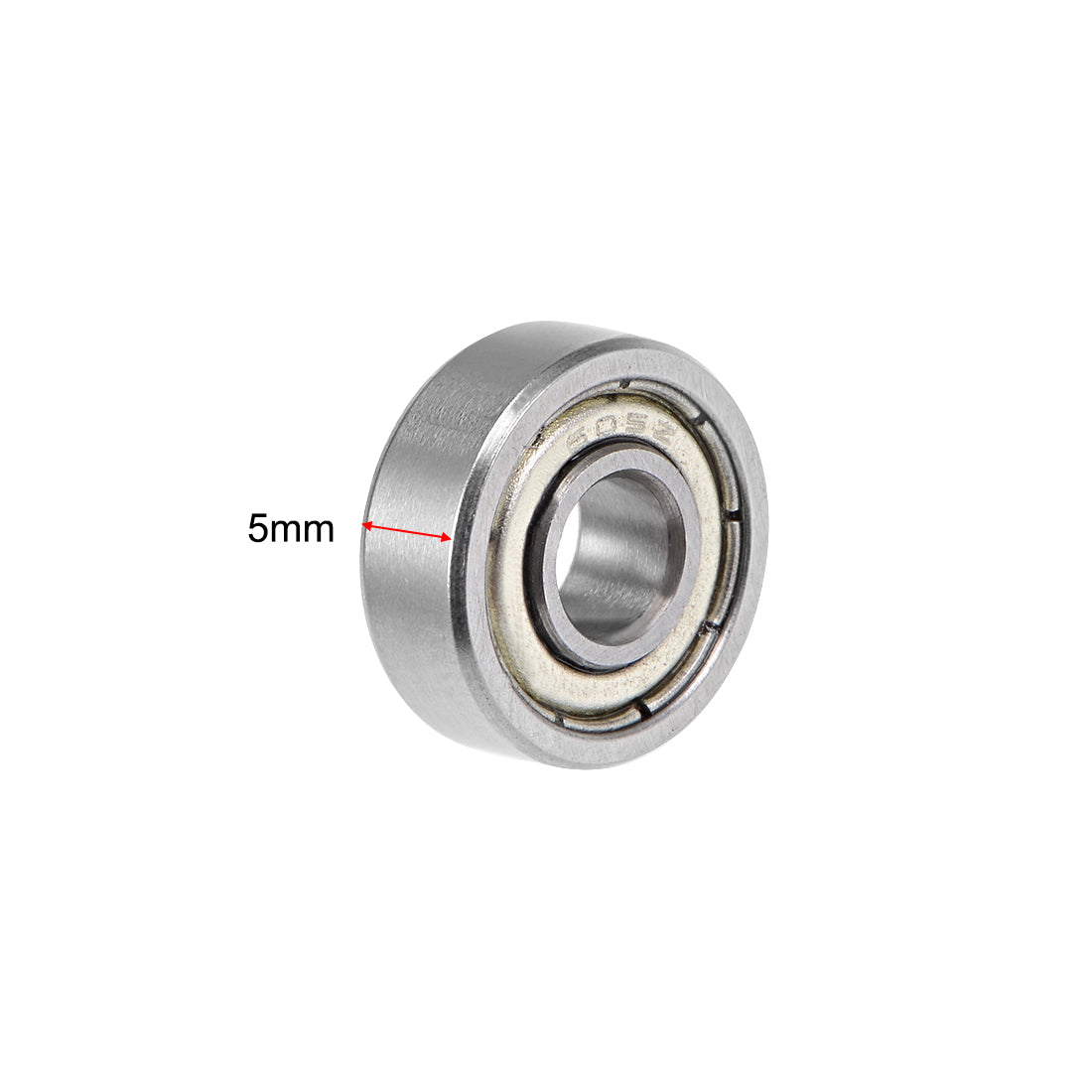 Harfington Deep Groove Ball Bearings Metric Double Shielded Chrome Steel ABEC3 Z1 Level