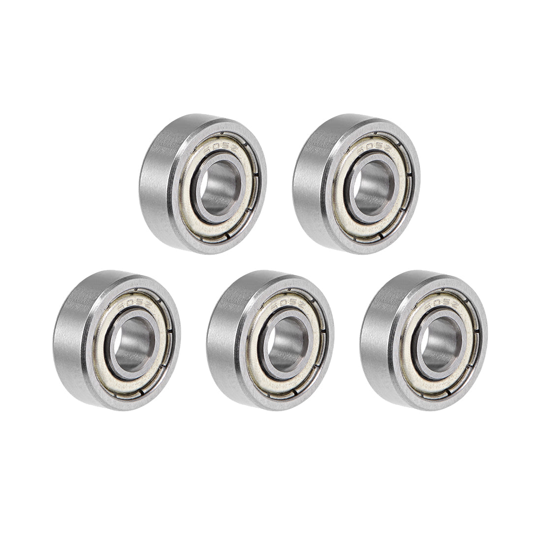 Harfington Deep Groove Ball Bearings Metric Double Shielded Chrome Steel ABEC3 Z1 Level