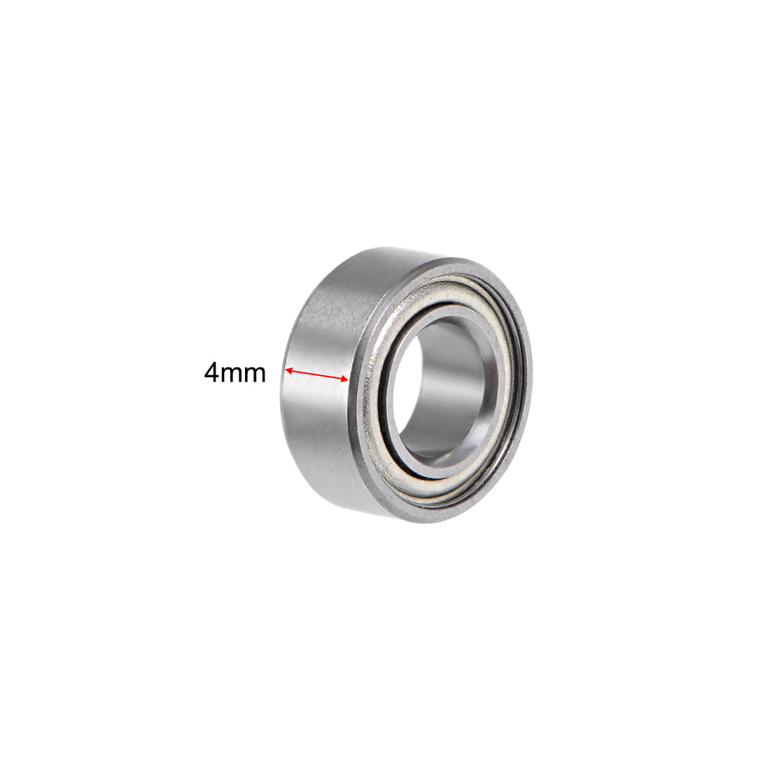 Harfington Deep Groove Ball Bearings Metric Double Shielded Chrome Steel P6 Z1