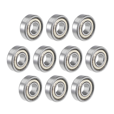 Harfington R4ZZ Ball Bearing 1/4"x5/8"x0.196" Double Shielded ABEC-3 Bearings 10pcs