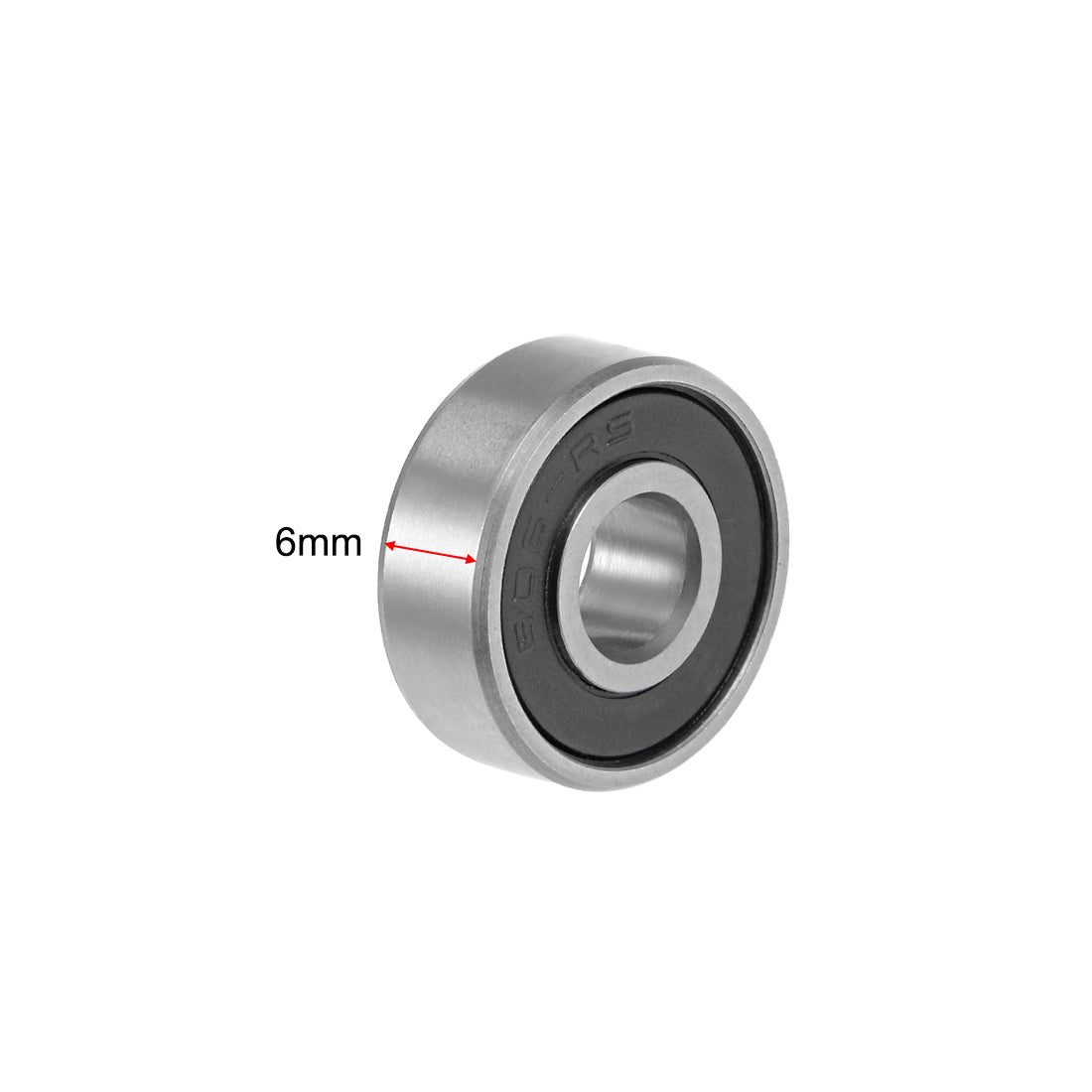uxcell Uxcell Deep Groove Ball Bearing Double Sealed P6 Z1 Bearings