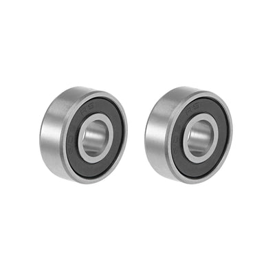 Harfington Uxcell Deep Groove Ball Bearing Double Sealed P6 Z1 Bearings