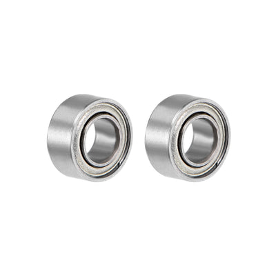 Harfington Deep Groove Ball Bearings Inch Double Shielded Chrome Steel ABEC-3