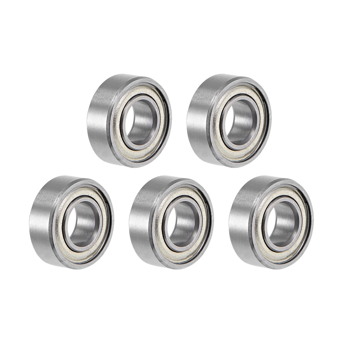 Harfington Deep Groove Ball Bearings Metric Double Shielded Chrome Steel P6 Z1