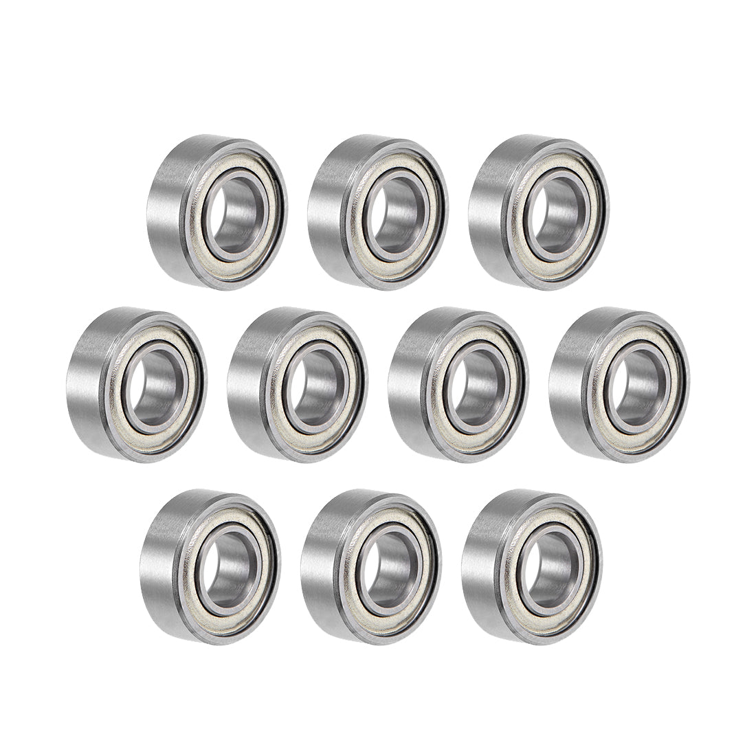 Harfington Deep Groove Ball Bearings Metric Double Shield Chrome Steel ABEC-3 Z1