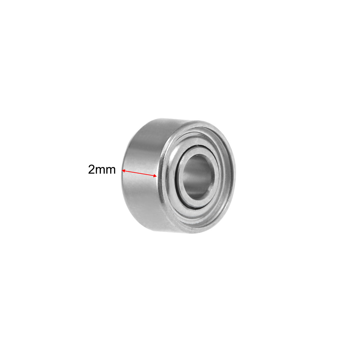 uxcell Uxcell Deep Groove Ball Bearing Double Shielded ABEC-3 Bearings