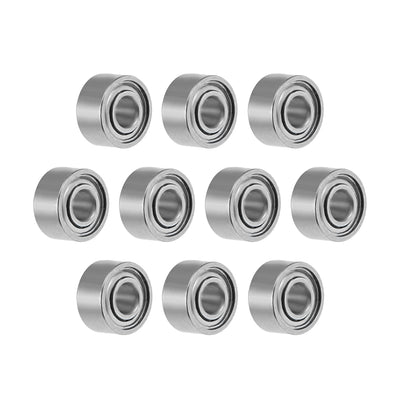 Harfington Deep Groove Ball Bearings Metric Double Shield Chrome Steel ABEC-3 Z1