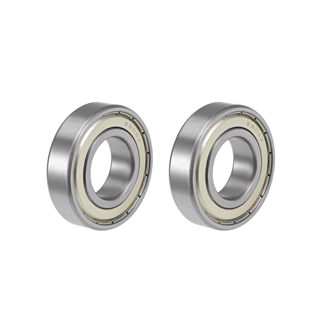 Harfington Deep Groove Ball Bearings Metric Double Shielded Chrome Steel ABEC3 Z1