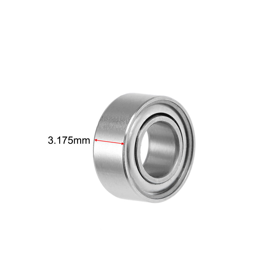 Harfington Deep Groove Ball Bearings Inch Double Shielded Chrome Steel ABEC-3