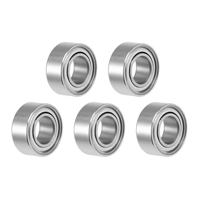 Harfington Deep Groove Ball Bearings Inch Double Shielded Chrome Steel ABEC-3 Z1