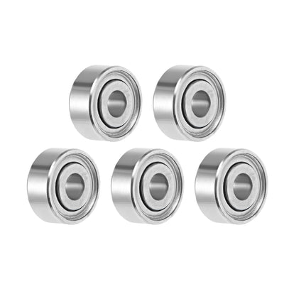 Harfington Deep Groove Ball Bearings Metric Double Shielded Chrome Steel P6 Z1