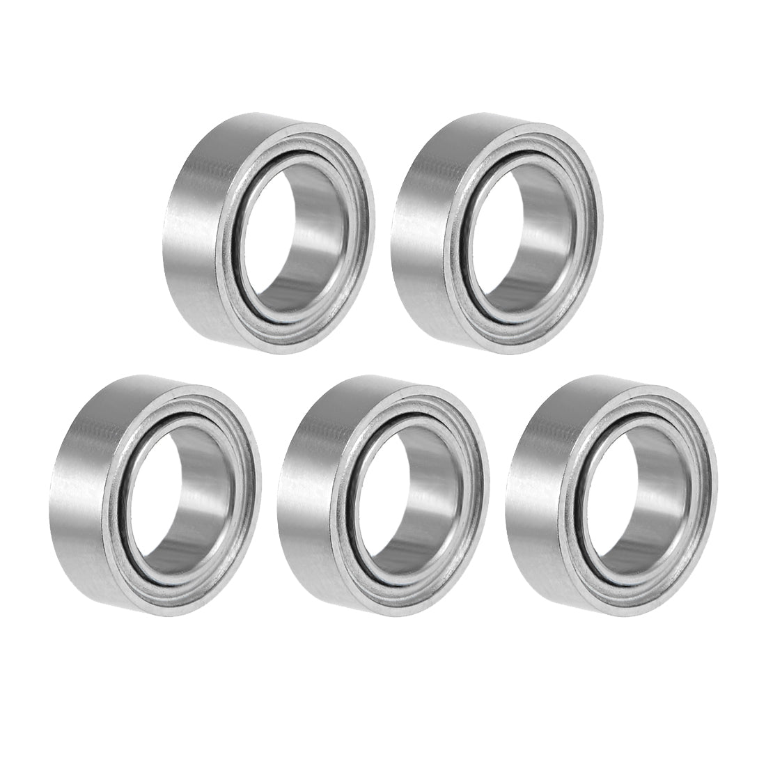 Harfington Deep Groove Ball Bearings Metric Double Shielded Chrome Steel P6 Z1