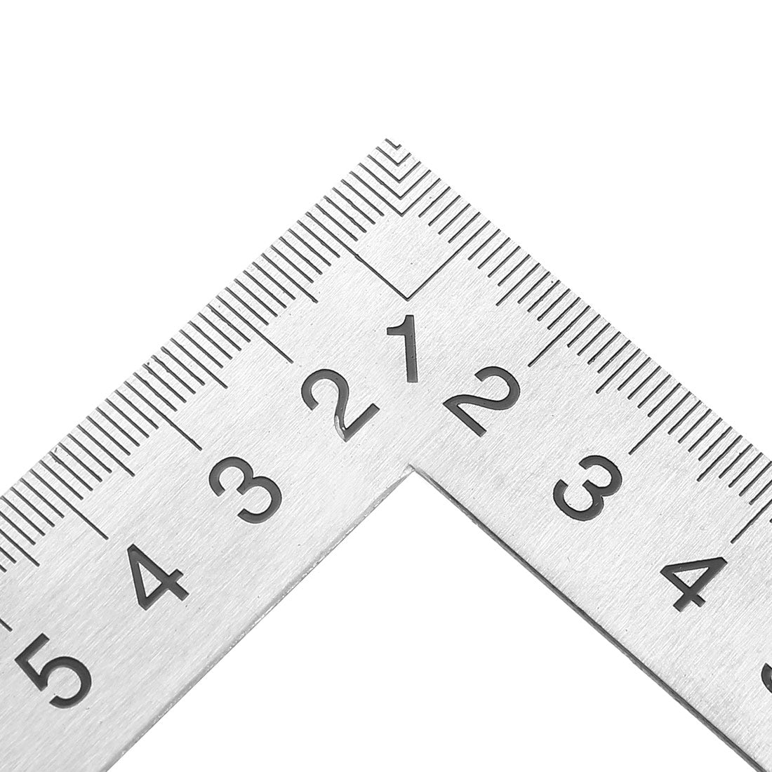 Harfington L Square 150x300mm Steel Scale Square Ruler 90 Degree Angle Ruler Measuring Layout Tool for Carpenter Engineer